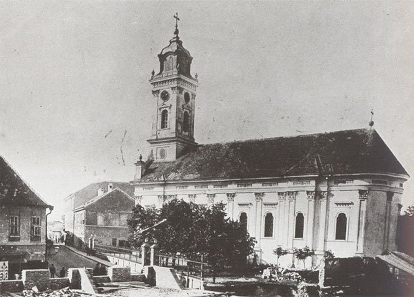 14-1 1902 Saborna crkva, i Vladicanski dvor u izgradnji