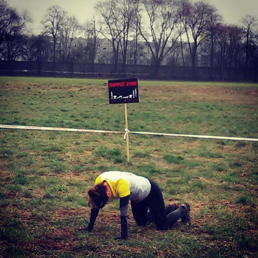 Joanna Jabłczyńska podczas Spartan Race