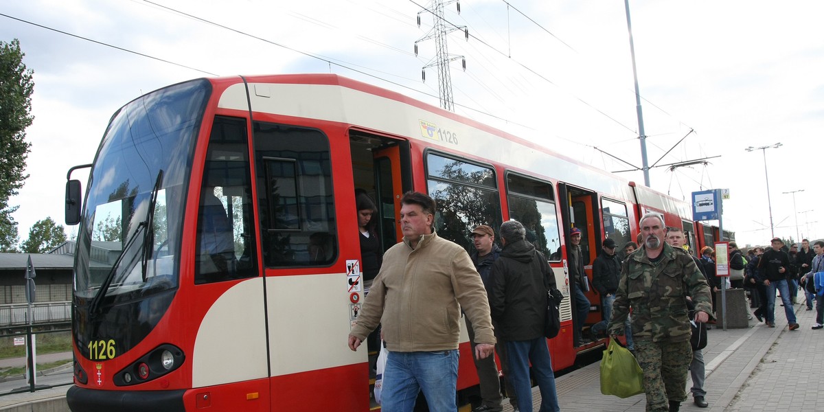 Ścisk w tramwajach