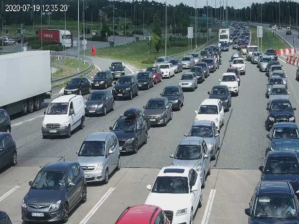 Autostrada A1 - PPO Nowa Wieś zjazd