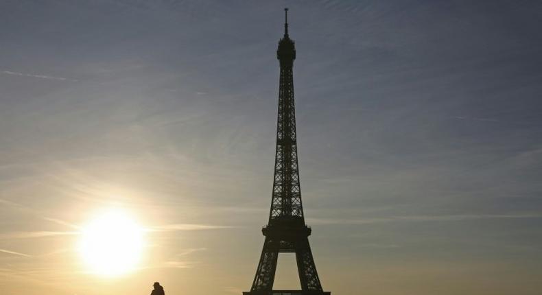 A section of stairs from the Eiffel Tower has sold for more than half a million euros