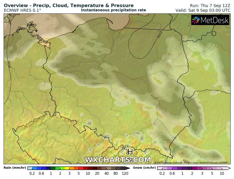 To będzie pogodna noc, ale miejscami utworzą się mgły