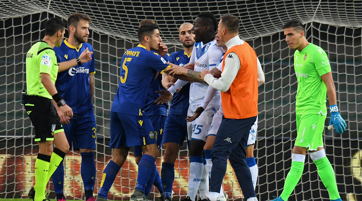 Újabb rasszista incidens árnyékolta be az olasz labdarúgó-bajnokságot /Fotó: Getty Images