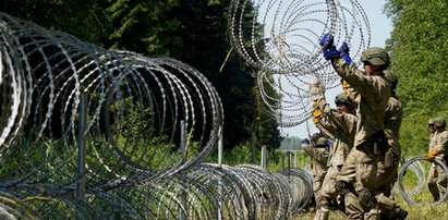 Strażak zginął na granicy z Białorusią. Podczas montażu drutu kolczastego