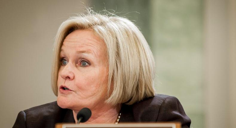 Sen. Claire McCaskill.