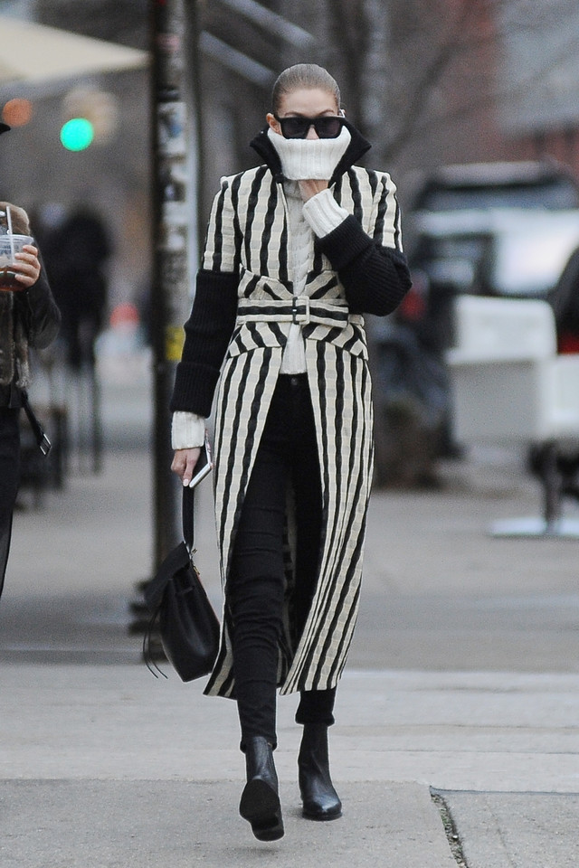 Gigi Hadid w Nowym Jorku