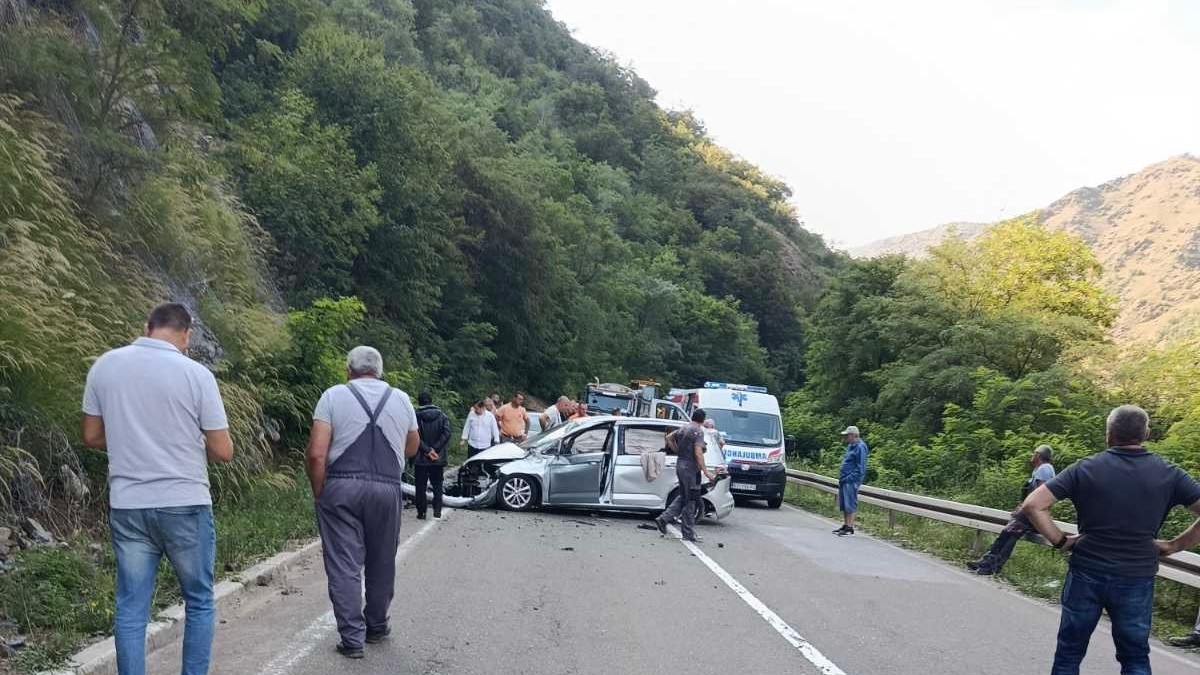Saobraćajna nezgoda na Ibarskoj magistrali
