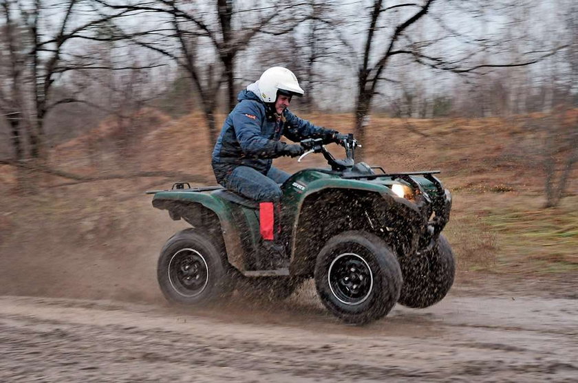 Yamaha Grizzly 550 STD: Grizzly atakuje