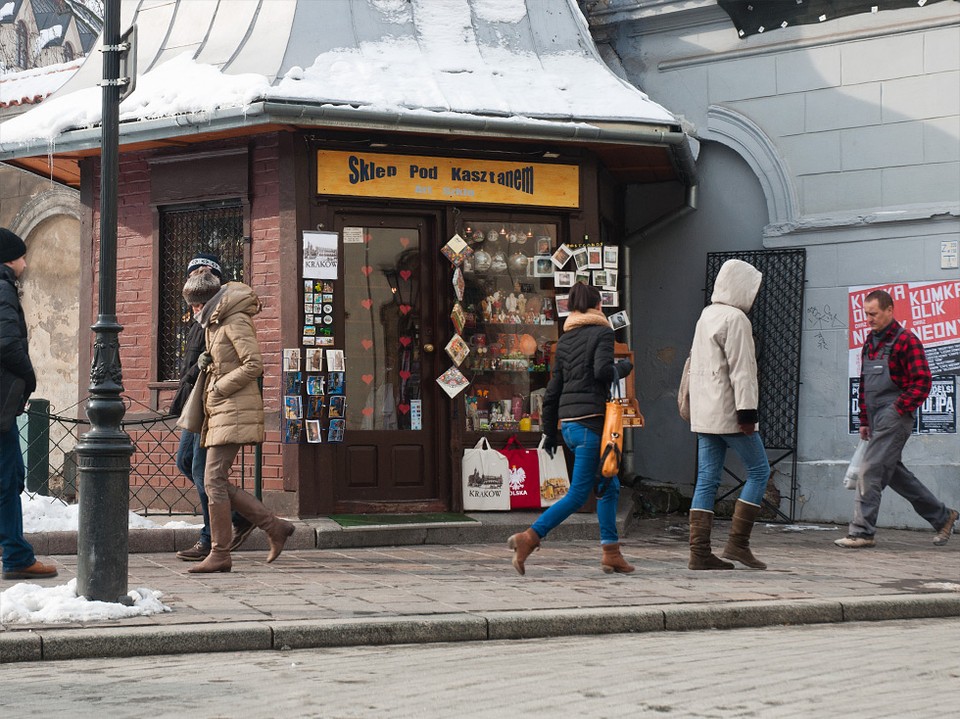 ul. Sienna i stuletni kiosk