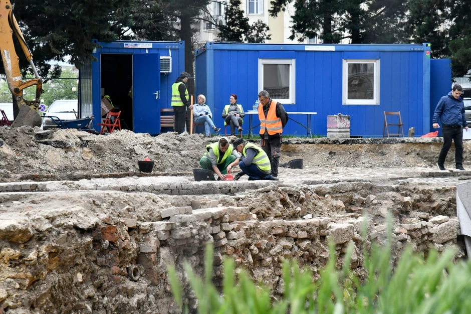 Iskopavanja kod Skupštine