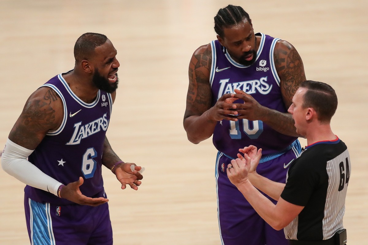 LeBron James i DeAndre Jordan