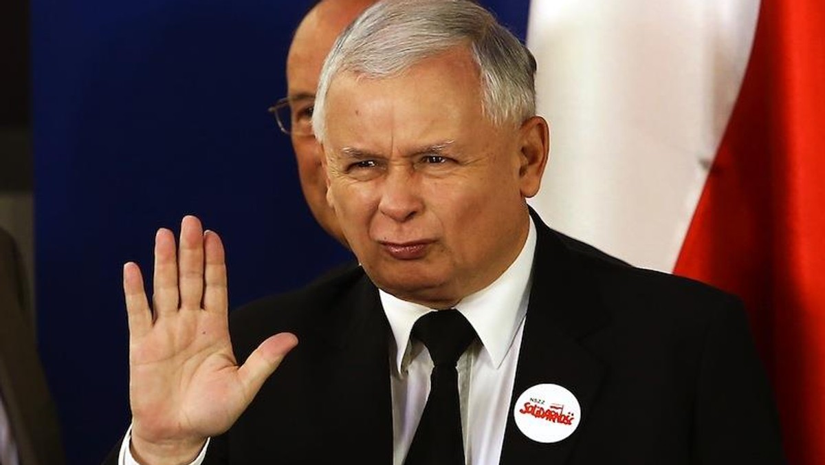 Prezes PiS Jarosław Kaczyński 