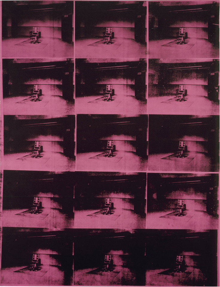 Andy Warhol, "Lavender Disaster" (1963). Z kolekcji Johna i Dominique de Menil