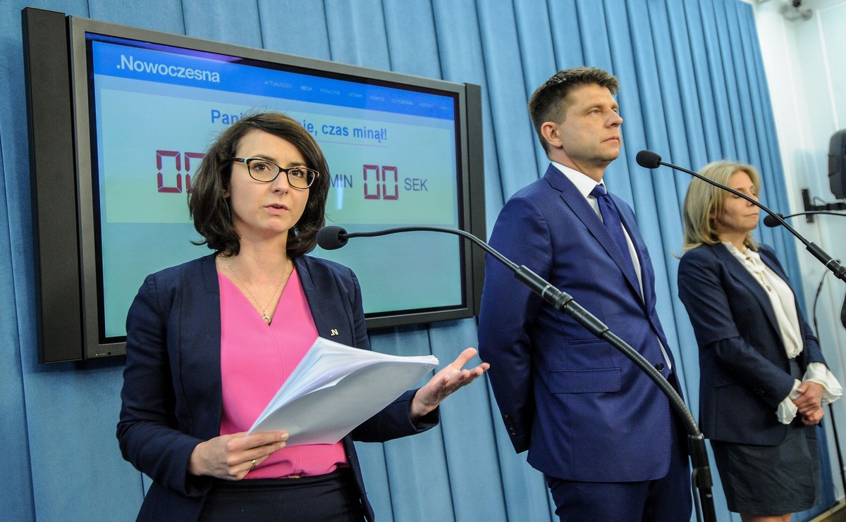 Kamila Gasiuk-Pihowicz, Ryszard Petru, Barbara Dolniak 