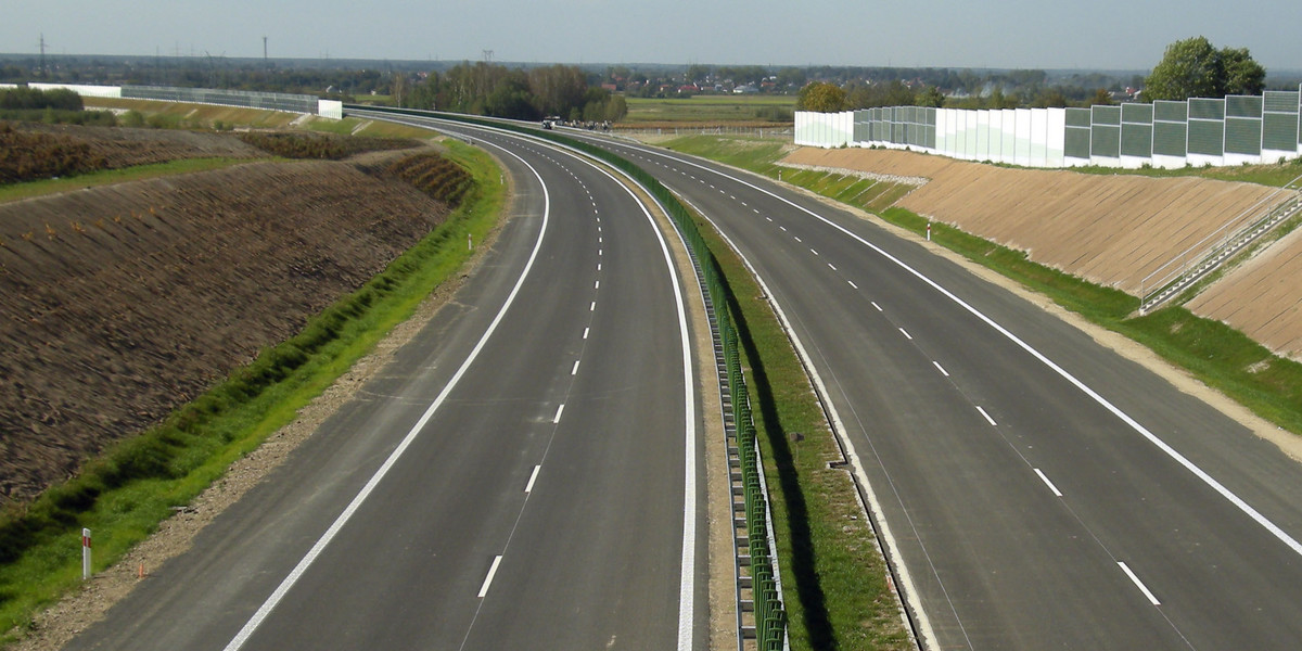 autostrada z Krakowa do Tarnowa