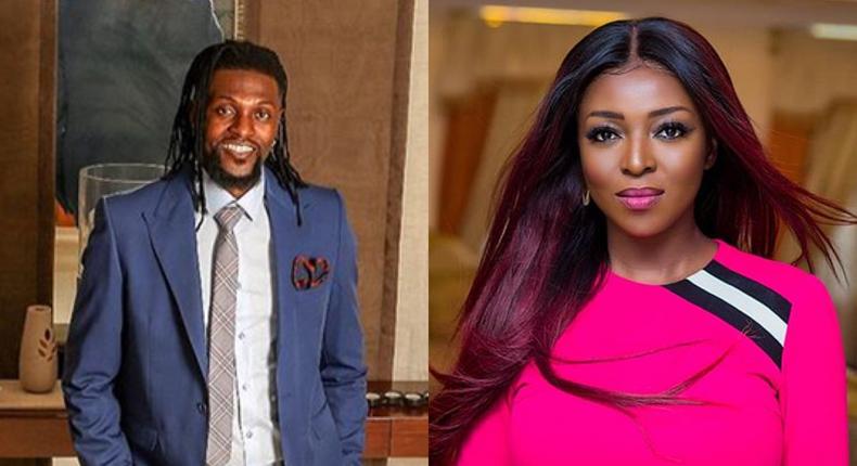 Adebayor and Yvonne Okoro