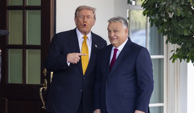 Donald Tramp i Viktor Orban u Vašingtonu 7. novembra