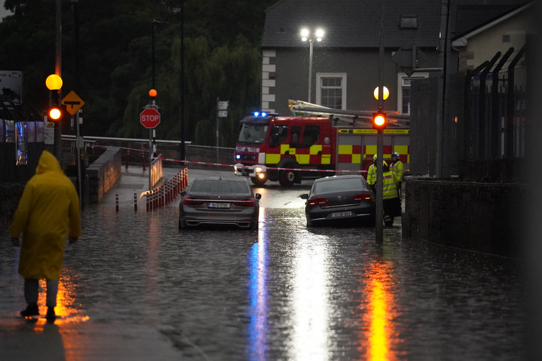 Powódź w Tullow w Irlandii