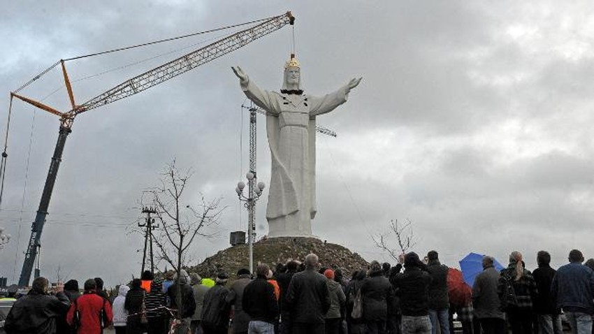 Građenje najviše statue Isusa Hrista