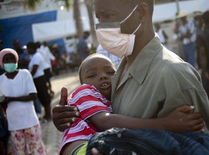 Epidemia cholery na Haiti
