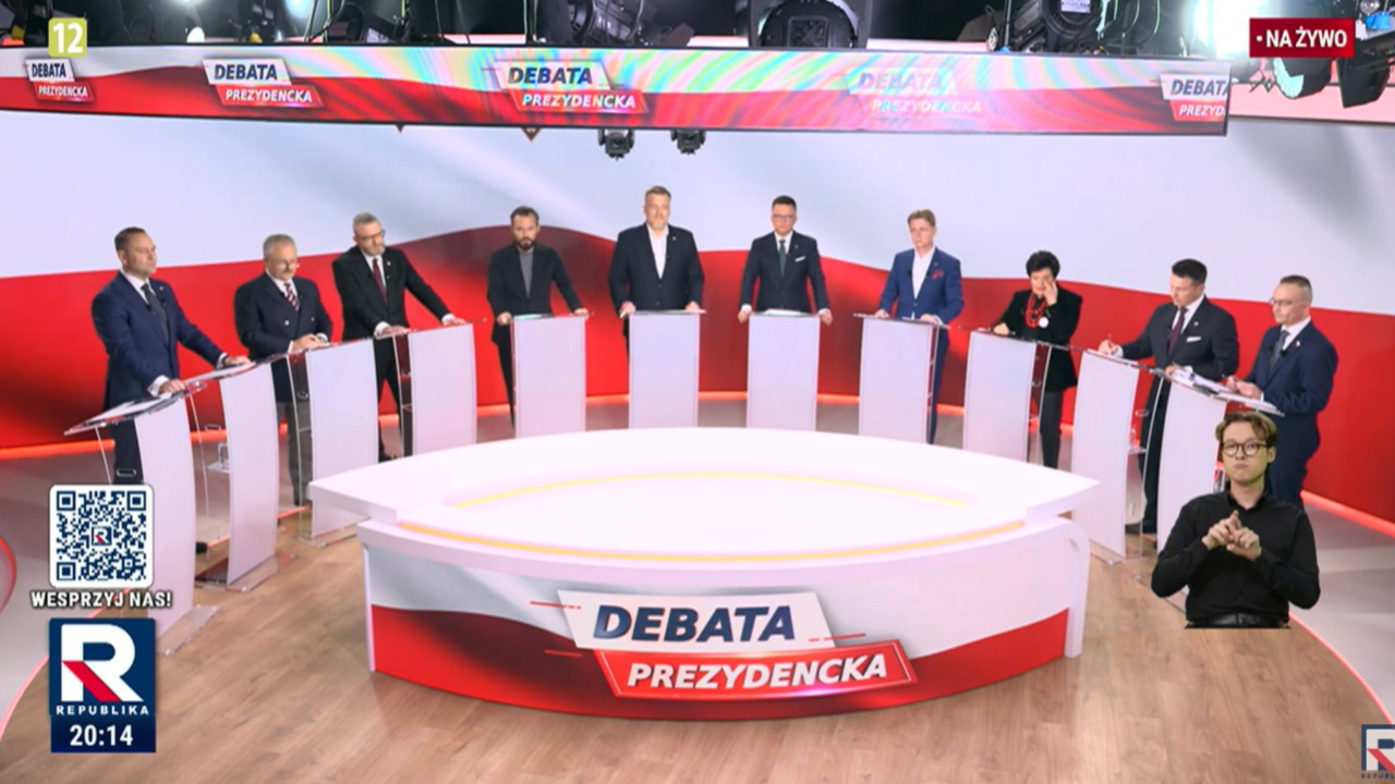 Jeden z kandydatów nie dostał zaproszenia na debatę. "To nie miejsce dla fana ludobójcy"