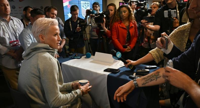 Megan Rapinoe criticised FIFA's 'ridiculous' scheduling of the international calendar ahead of next month's Women's World Cup