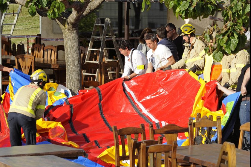 Hiszpania, Girona. Tragedia na dmuchanym zamku