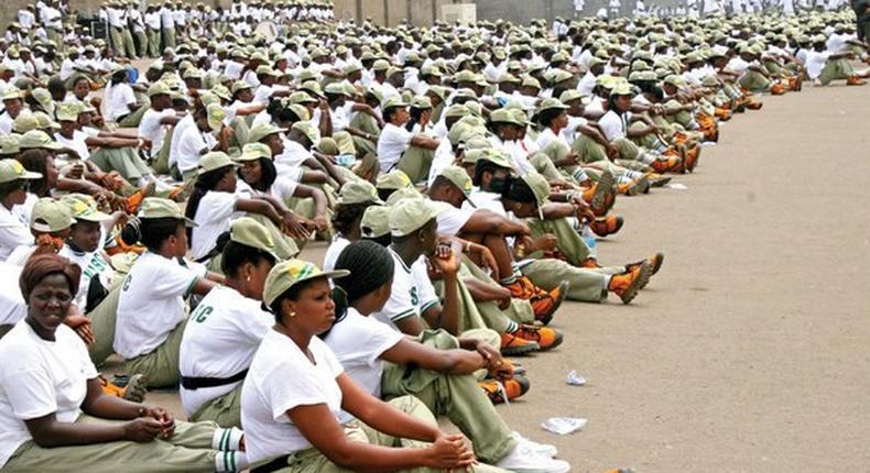 NYSC members during orientation