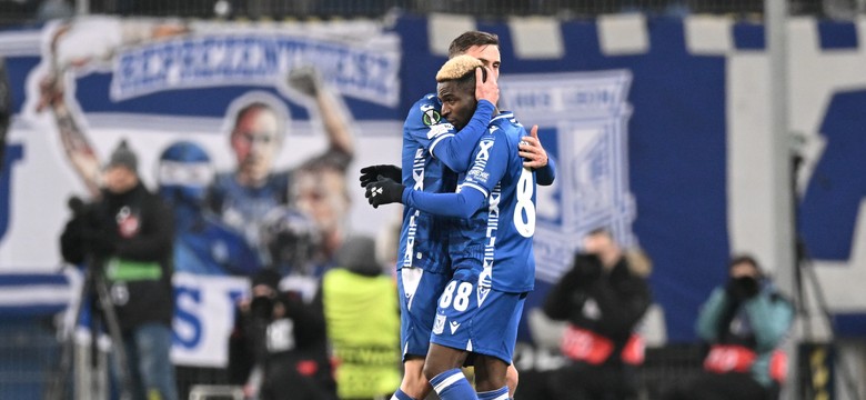 Liga Konferencji. Trener Lecha miał nosa do zmian. Rezerwowi zapewnili "Kolejorzowi" zwycięstwo