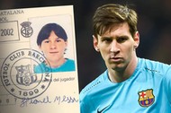 Lionel Messi Leo Messi legitymacja