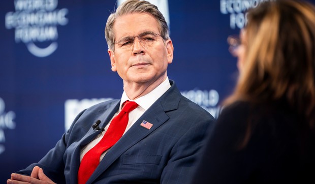 Skot Besent u Davosu 20. januara