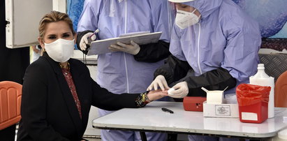 Tymczasowa prezydent Boliwii z pozytywnym wynikiem na koronawirusa