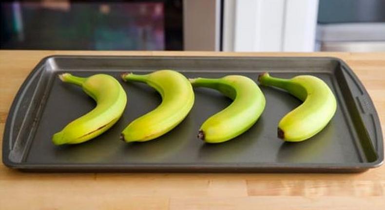 How to ripen bananas quickly [Pinterest]