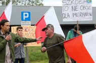 KOŚCIELISKO PRZECIWNICY PRZYJMOWANIA UCHODŹCÓW PROTEST