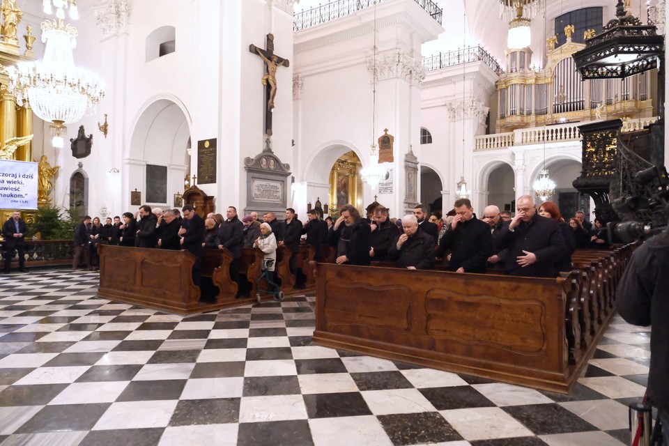 Msza w siódmą rocznicę śmierci Jadwigi Kaczyńskiej