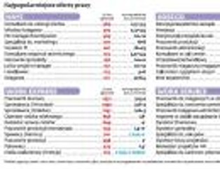 Najpopularniejsze oferty pracy: pracownicy biurowi to nowy proletariat