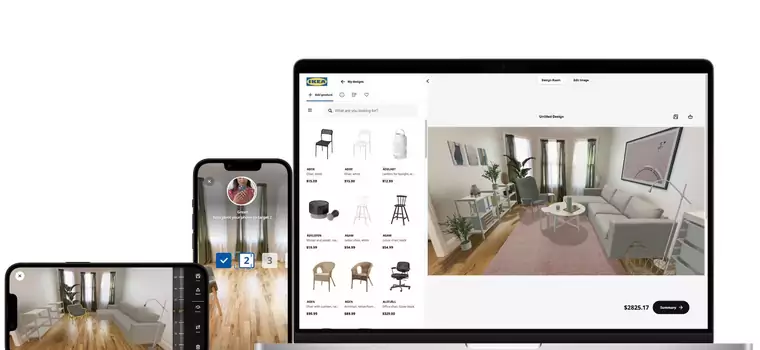 Ikea ma nową aplikację AR. Usunie twoje meble i wstawi te z katalogu producenta