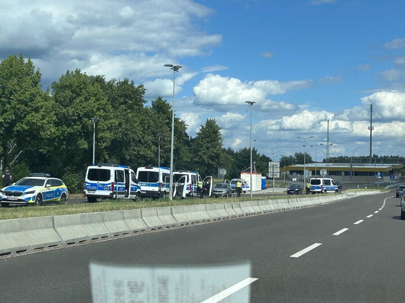 Wzmożone działa niemieckiej policji na granicy z Polską