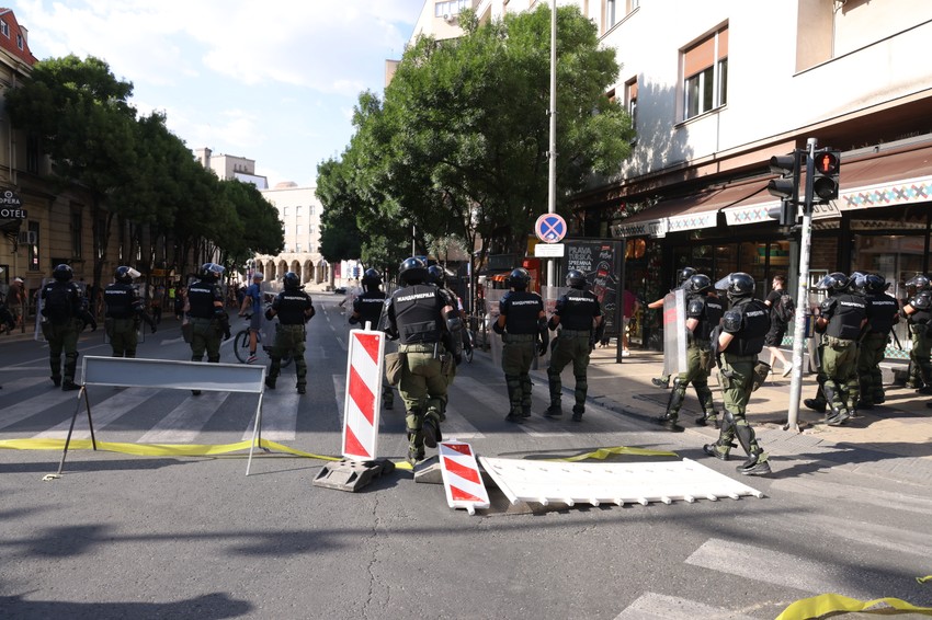 Blokada kod  Doma Omladine