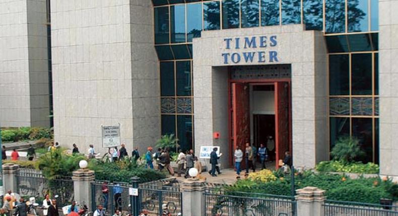 Times Tower, only tenant of the building is the Kenya Revenue Authority, who use it for tax remissions and administration, and it serves as a location for taxpayer education.