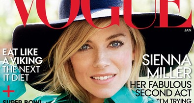 Sienna Miller a Vogue címlapján, kétéves kislánya pedig modell lett