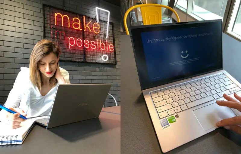 ASUS ZenBook 14 / mat. własne 