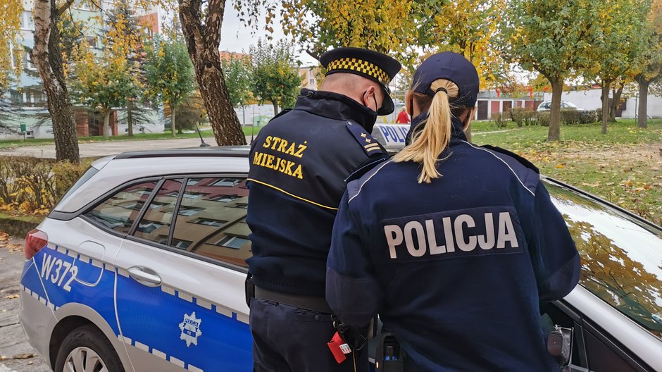 Wspólne działania Policji i Straży Miejskiej 