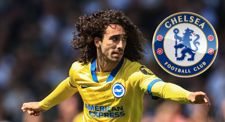 Chelsea are in talks with Brighton over a player-plus-cash deal for Marc Cucurella