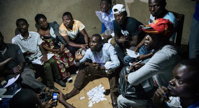 Counting votes in the Democratic Republic of Congo has been a marathon task