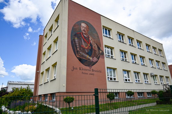 Nowy mural w Białymstoku. Przedstawia Jana Klemensa Branickiego!