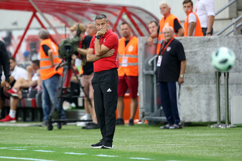 Pilka nozna. Liga Mistrzow. Spartak Trnava - Legia Warszawa. 31.07.2018