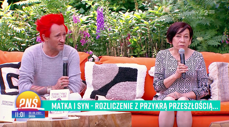 Michał Wiśniewski wystąpił razem z mamą w "Pytaniu na śniadanie"