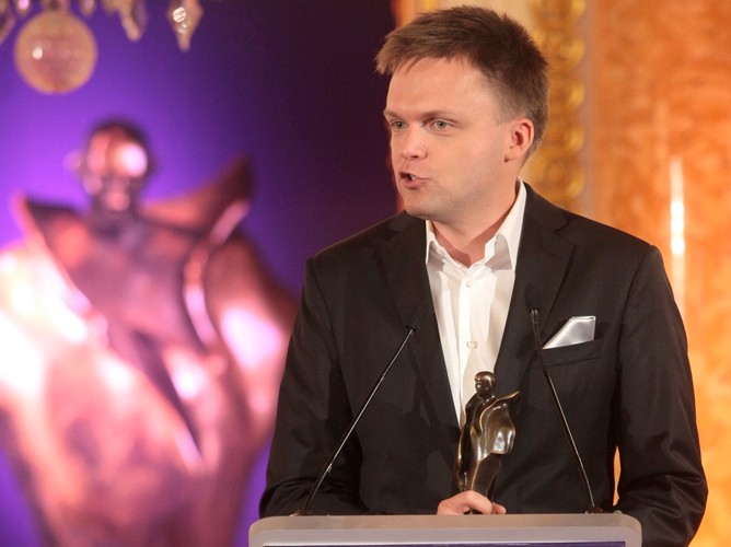 Szymon Hołownia otrzymał Wiktora Publiczności