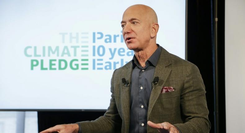 Amazon CEO Jeff Bezos announces the co-founding of The Climate Pledge, which aims to make the tech giant carbon neutral by 2040 while encouraging other companies to join the initiative